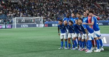 إيطاليا تواجه إستونيا في تصفيات كأس العالم - اليوم السابع