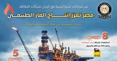 الغاز الطبيعي في مصر: محركات النمو والتحول لمركز طاقة