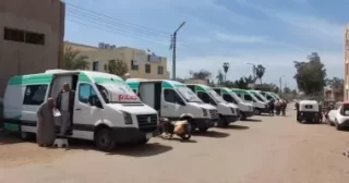 حياة كريمة فى دمياط.. فحص 1260 مواطنا بالمجان ضمن قافلة طبية